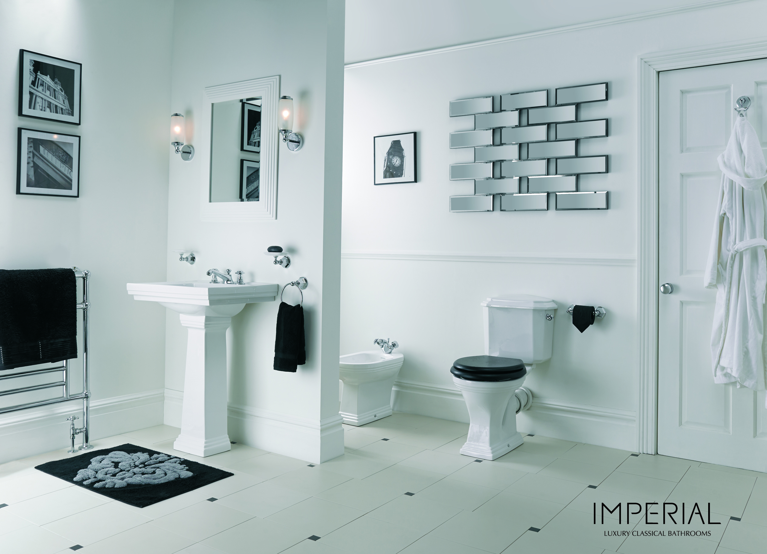 Imperial-Bathrooms-Badexclusief-Groningen , Nederlands dealer van luxe klassiek sanitair en kranen, en vrijstaande baden op pootjes in nostalgische look.