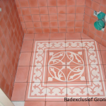 Badexclusief te Groningen realiseerde in Haren een Castelo-wc met castelo patroonvloertegel in cementtegels.