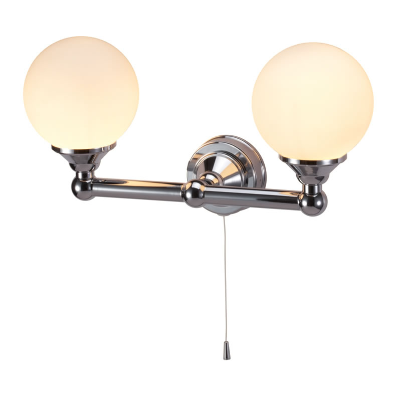 IP44 dubbele badkamerlamp Burlington